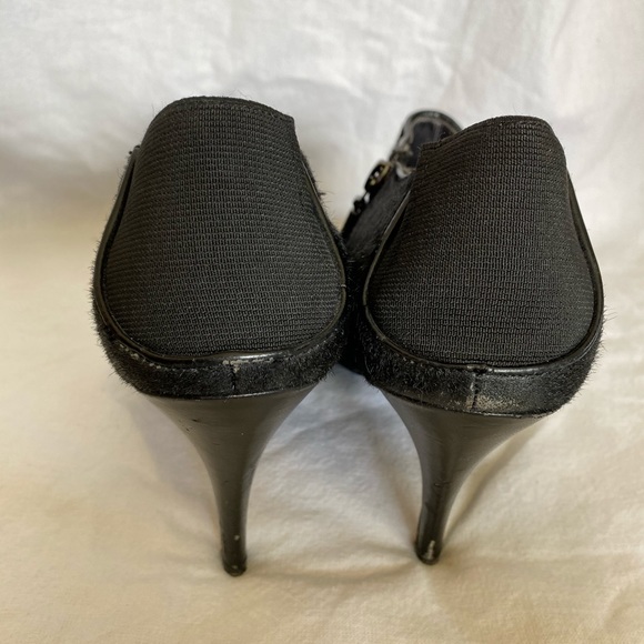 Calvin Klein fur hide ankle  boots  size 9 - Picture 4 of 8